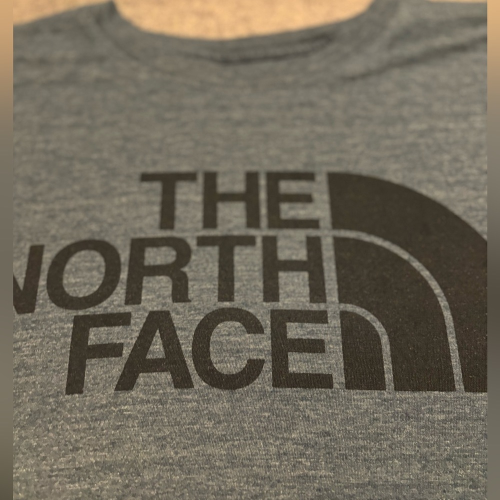 The North Face Mens Navy Logo Short Sleeve T-Shirt size XXL - Picture 6 of 9